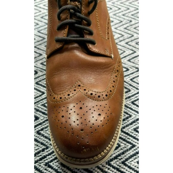 Cole Haan Mens Wingtip Oxford Shoes Brown Leather Size 11M main image 4